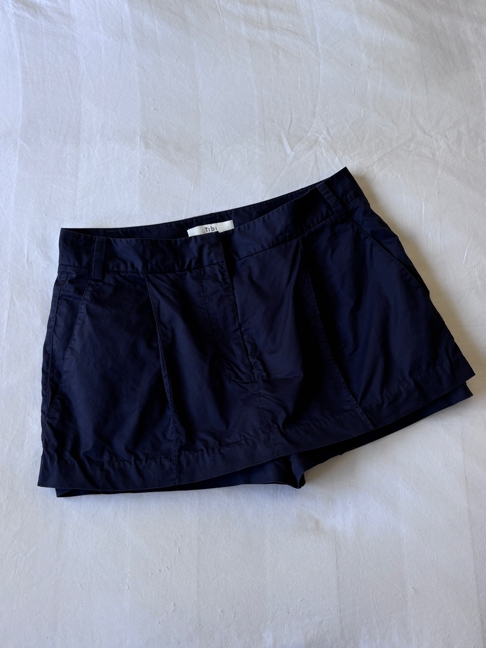 Tibi Dark Navy Skort